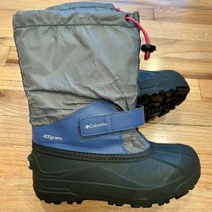 Columbia Kids Powderbug 400g Insulated Waterproof Snow Boots Size 5